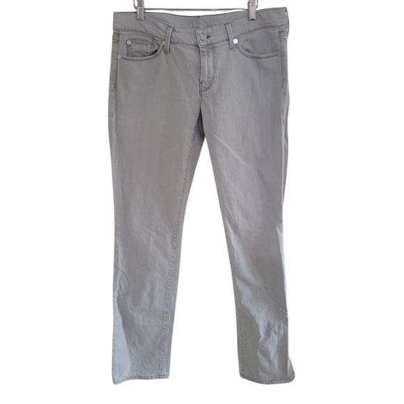 7 For All Mankind Straight Jeans - Women's - Picture 2 of 11